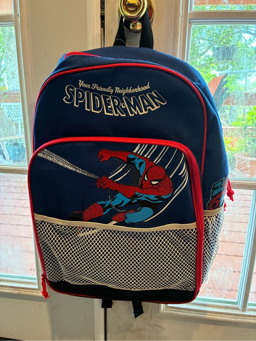 Marvel Spider-Man Navy and Red Kids School Backpack